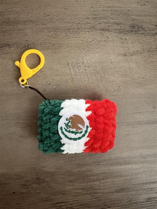 Mexico Flag Keychain