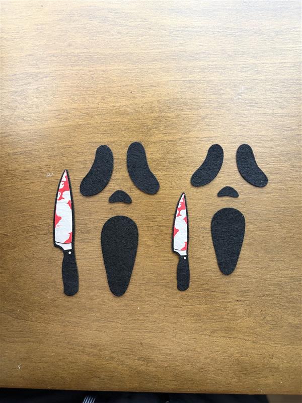Horror Fuzzy – Ghost Face Felt Pack