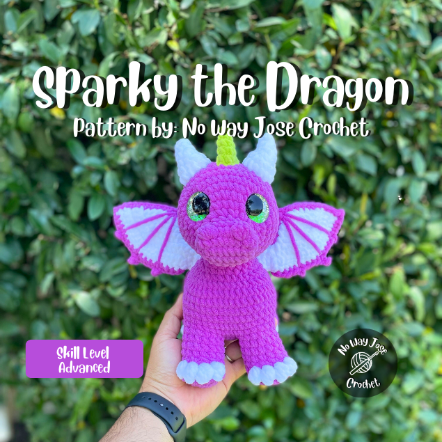 Sparky the Dragon Crochet Pattern