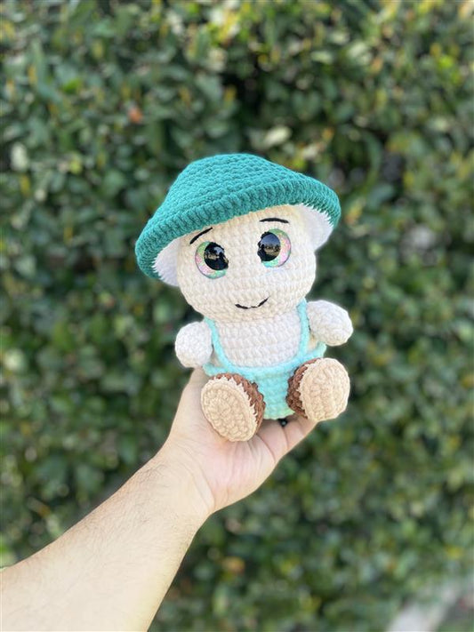 Gus the Chubby Fungus Crochet Pattern