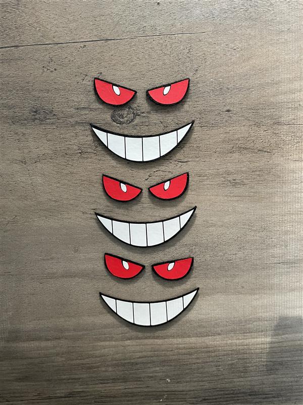 Element Monster Felt Eye Packs