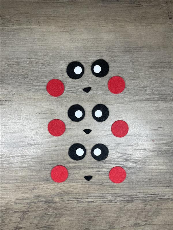 Element Monster Felt Eye Packs