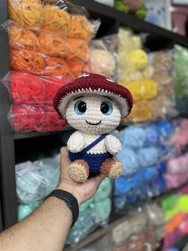 Gus the Chubby Fungus Crochet Pattern