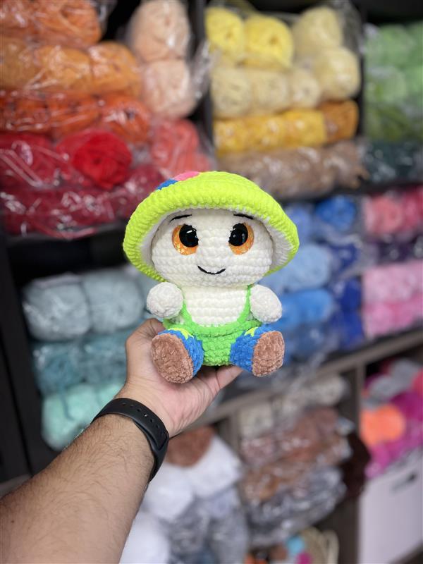 Gus the Chubby Fungus Crochet Pattern