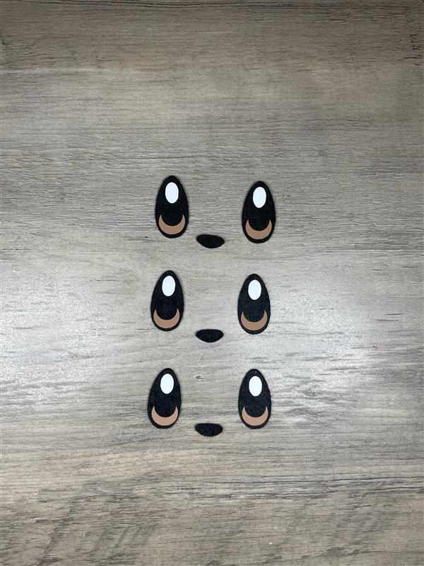 Element Monster Felt Eye Packs