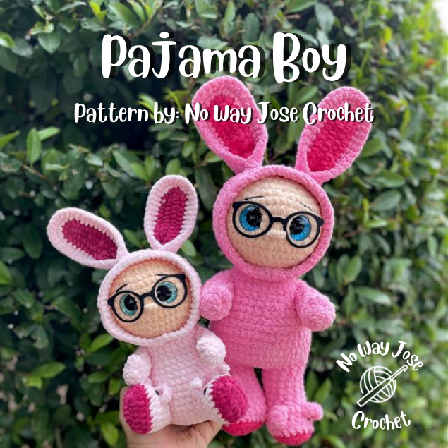 Pajama Boy Crochet Pattern (PDF Download)