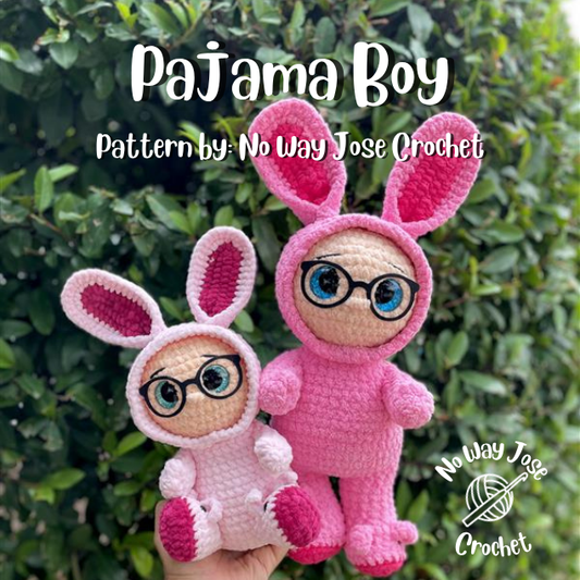 Pajama Boy Crochet Pattern (PDF Download)