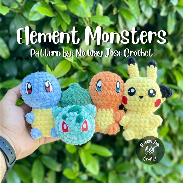 Element Monsters (Fire, Water, Earth & Lightning) PDF