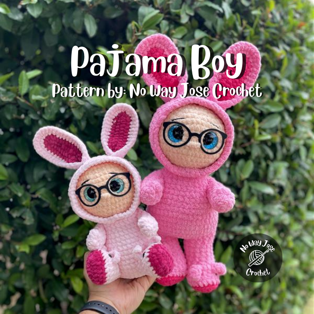 Pajama Boy Crochet Pattern (PDF Download)
