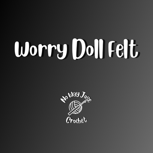 Worry Doll Felt Accessories | Pre-Cut Eyes & Designs for Amigurumi Patterns