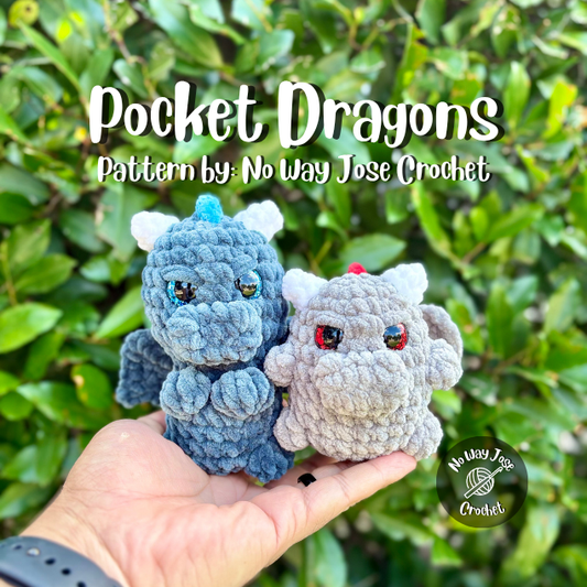 Pocket Dragons Crochet Pattern