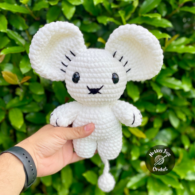 Mr. & Mrs. Cheddars Crochet Pattern | Amigurumi Mouse Plush Pattern | Beginner Friendly Plushie | PDF Download