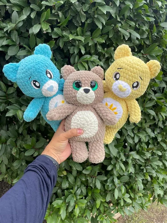Fuzzy the Bear Crochet Pattern