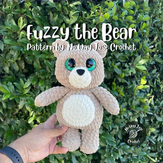 Fuzzy the Bear Crochet Pattern